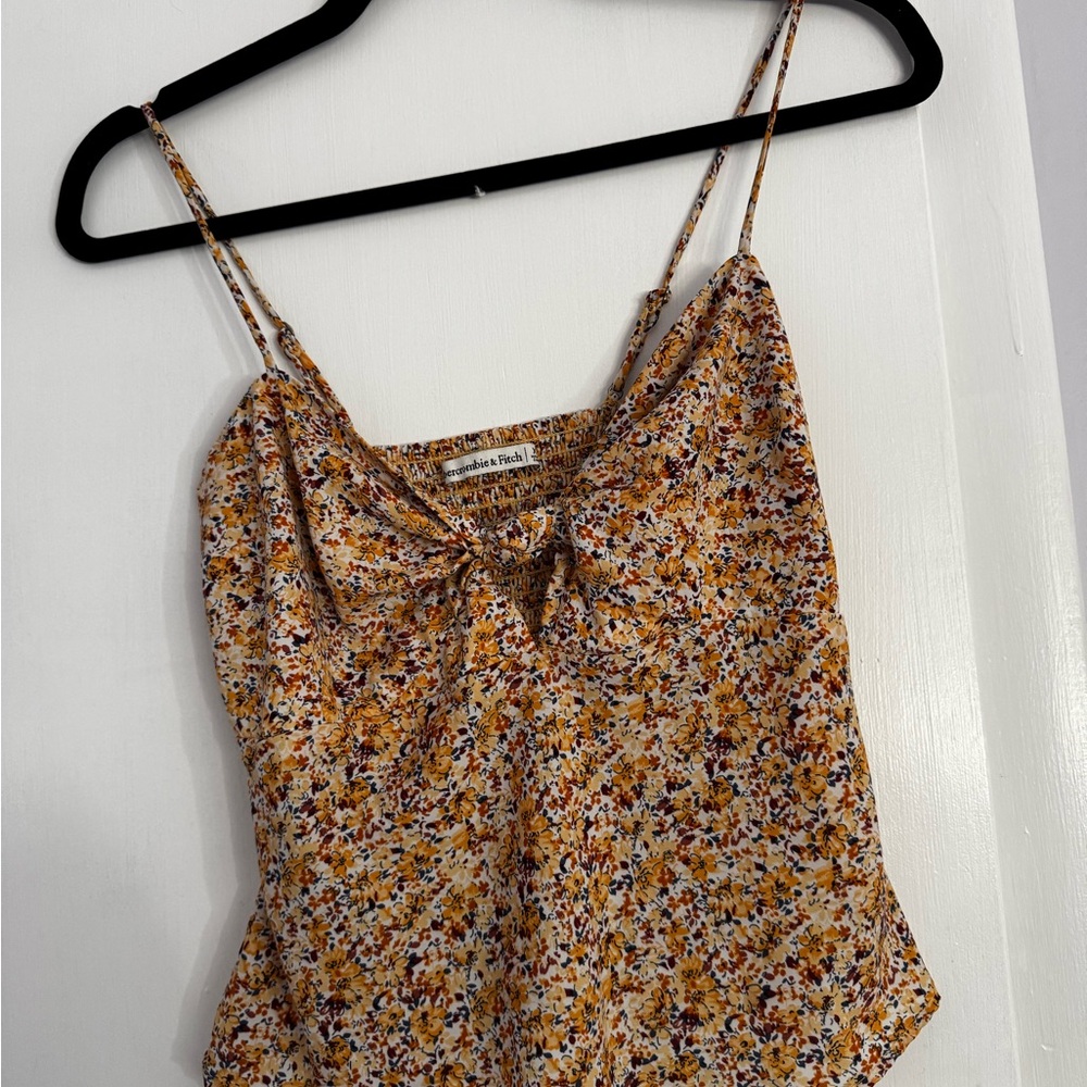 Abercrombie & Fitch Multicolor Floral Camisole
